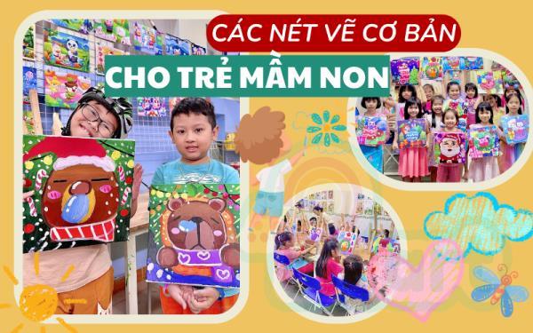 Điểm danh các nét vẽ cơ bản cho trẻ mầm non? Vì sao phải dạy trẻ nét vẽ cơ bản?