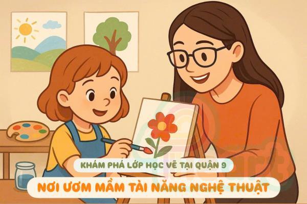 Khám Phá Lớp Học Vẽ Tại Quận 9 – Nơi Ươm Mầm Tài Năng Nghệ Thuật