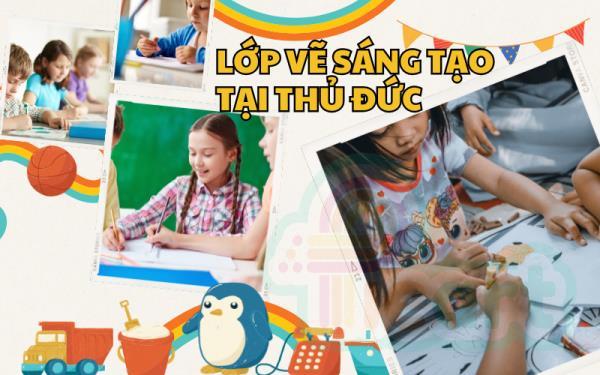 Lớp vẽ sáng tạo tại Thủ Đức dẫn đầu xu hướng giáo dục nghệ thuật